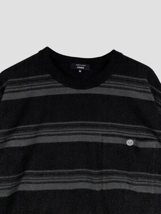 26SS 꼼데가르송 반팔 티셔츠 HQT002051 1 CHARCOAL - COMME DES GARCONS