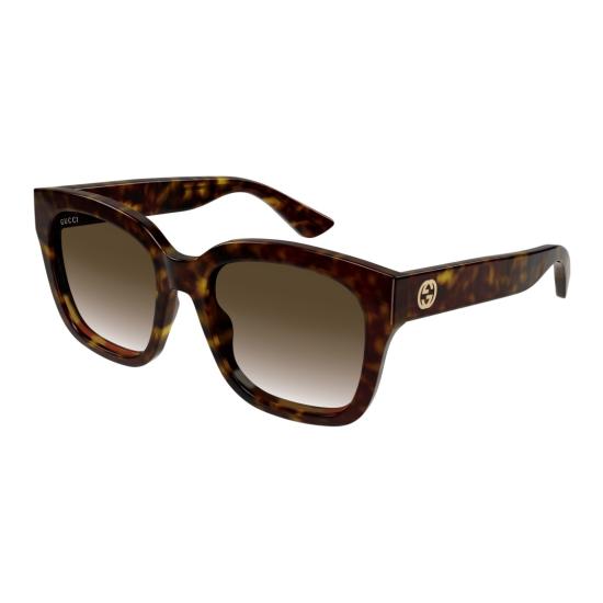 25FW 구찌 선글라스 Gg1338s 볼드 오버사이즈 스퀘어 호피무늬 - GUCCI