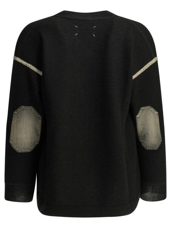 26SS 마르지엘라 V넥 가디건 S67HP0035M13182900 Black - MAISON MARGIELA