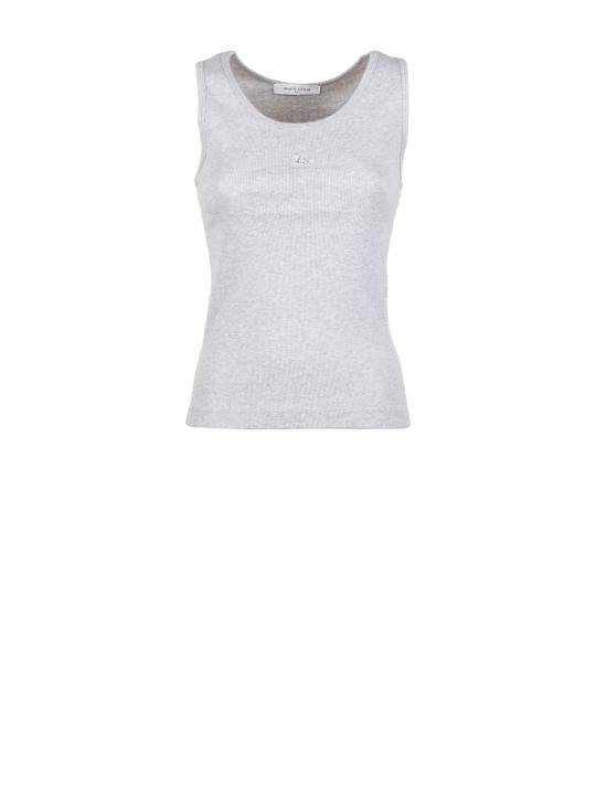 26SS 메종키츠네 베이비 폭스 립드 탱크탑 MW00121KA0033H120 LIGHT GREY MELANGE DOM
