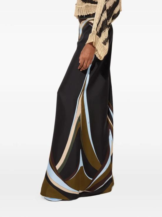 26SS 푸찌 스트레이트 팬츠 6HRT036H872072 Black - PUCCI