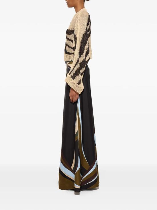 26SS 푸찌 스트레이트 팬츠 6HRT036H872072 Black - PUCCI