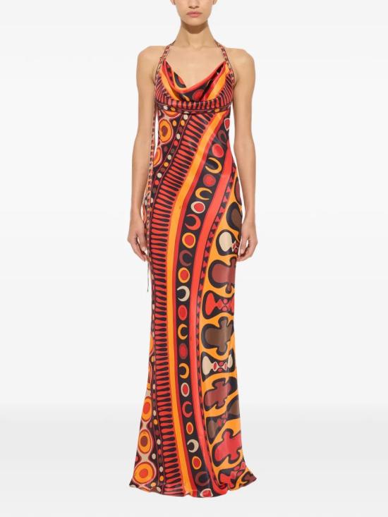 26SS 푸찌 원피스 6HRI106H888065 Orange - PUCCI
