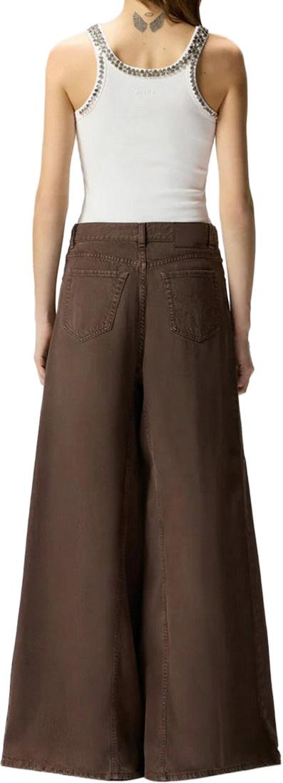 26SS 핑코 데님 팬츠 106228A323M28 BROWN - PINKO