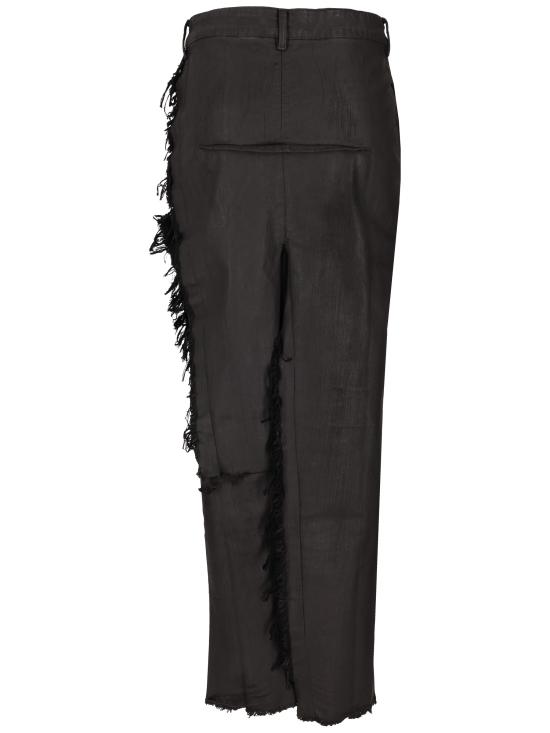 26SS 릭 오웬스 롱 스커트 DS01F4340SDBK 09 BLACK - RICK OWENS