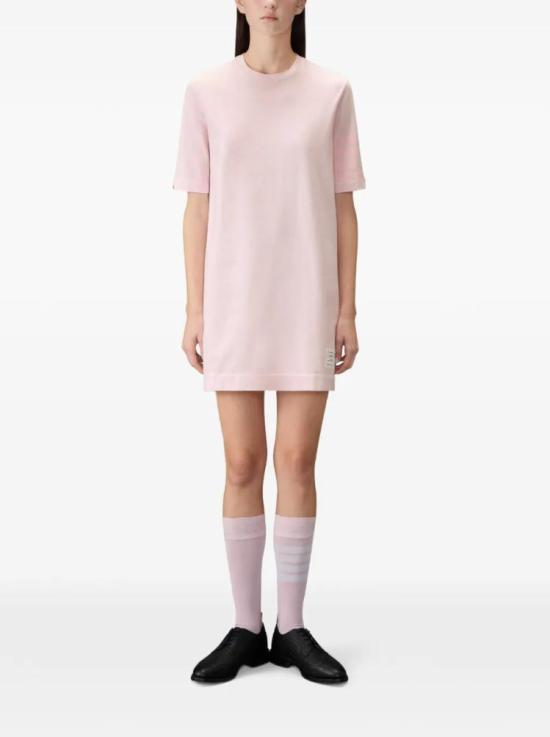 26SS 톰브라운 미디 원피스 FJD136AJ0253 680 LT PINK - THOM BROWNE