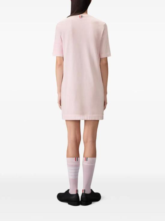 26SS 톰브라운 미디 원피스 FJD136AJ0253 680 LT PINK - THOM BROWNE