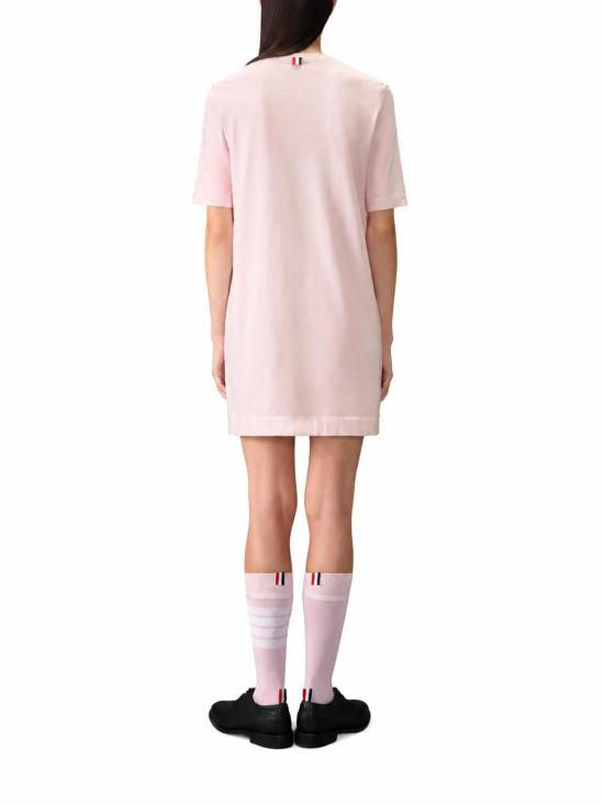 26SS 톰브라운 미디 원피스 FJD136AJ0253 680 LT PINK - THOM BROWNE