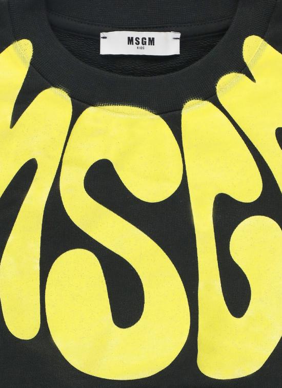 26SS [키즈] 엠에스지엠 니트/스웻셔츠 S6MSJUSW220 MS040 Nero - MSGM