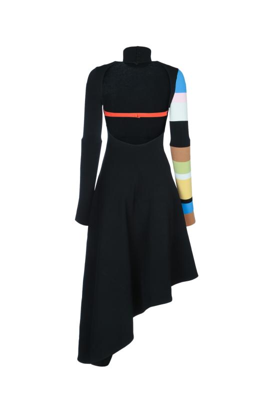 26SS 셀린느 원피스 RR0MN0Z47 38MT BLACKMULTICOLORE - CELINE