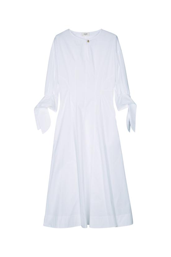 26SS 셀린느 원피스 RR0LZ4H77 01BC White