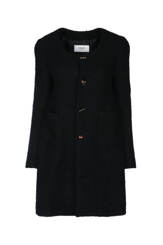 26SS 셀린느 코트 RM08V1086 38NO Black