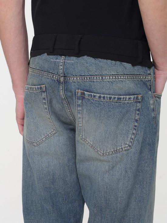 26SS MM6 메종마르지엘라 데님 팬츠 SH0LA0032 M30055 961 BLUE DOM - MM6 MAISON MARGIELA