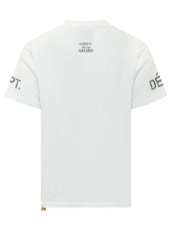 26SS 갤러리 디파트먼트 반팔 티셔츠 TOP044 CLEAN WHITE DOM - GALLERY DEPT