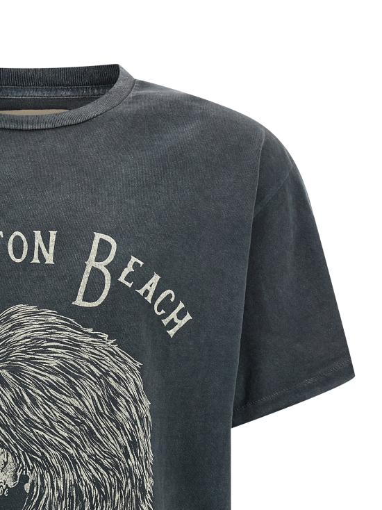 26SS 갤러리 디파트먼트 반팔 티셔츠 TOP007 LIGHT VINTAGE BLACK DOM - GALLERY DEPT
