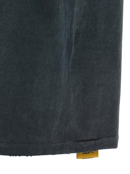 26SS 갤러리 디파트먼트 반팔 티셔츠 TOP007 LIGHT VINTAGE BLACK DOM - GALLERY DEPT