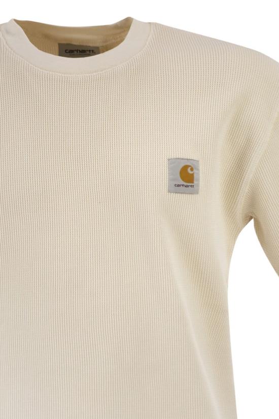 26SS 칼하트 WIP 숏슬리브 넬슨 와플 티셔츠 I036185 05GD NATURAL DOM - CARHARTT WIP
