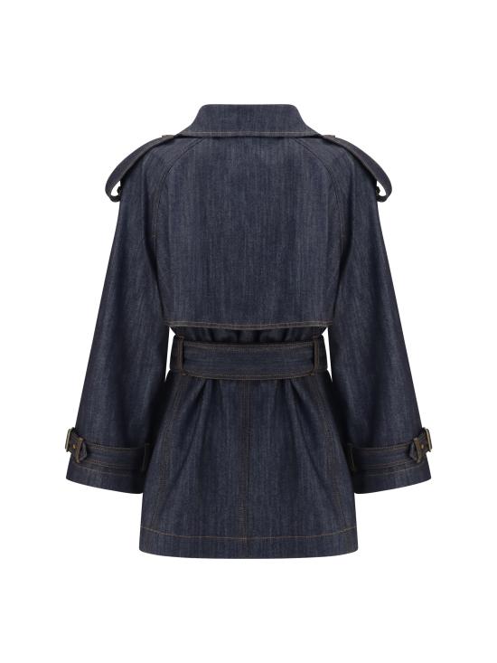 26SS 버버리 코트 8126364 A1185 BLUE - BURBERRY