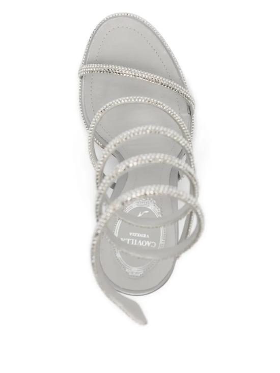 26FW 르네 카오빌라 샌들 C12538105R001V232SILVER - RENE CAOVILLA