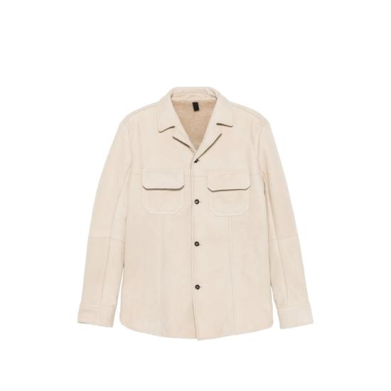 26FW 딸리아토레 가죽 자켓 CHI26 09 BOW PANNA NEUTRALS