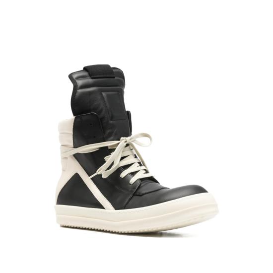 26SS 릭 오웬스 템플 지오바스켓 하이 스니커즈 RU01F2894 LCO 911 BLACK - RICK OWENS