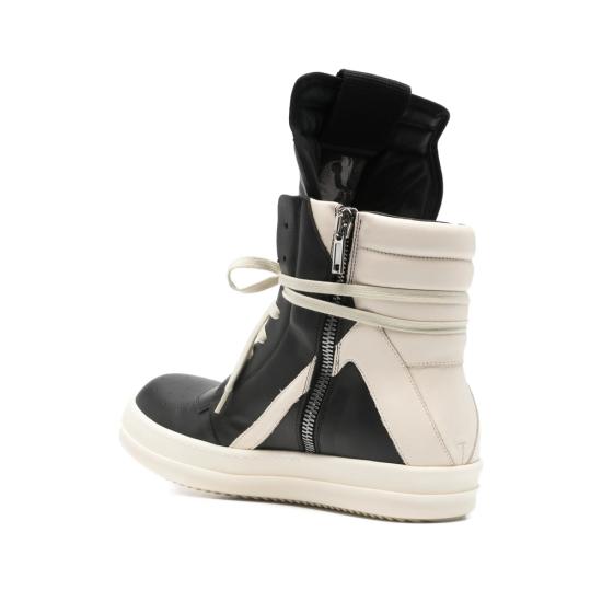 26SS 릭 오웬스 템플 지오바스켓 하이 스니커즈 RU01F2894 LCO 911 BLACK - RICK OWENS