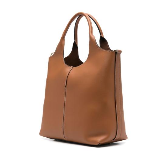 26SS 토즈 스몰 쇼핑백 XBWEBRF0200U BL2L83 BROWN - TODS