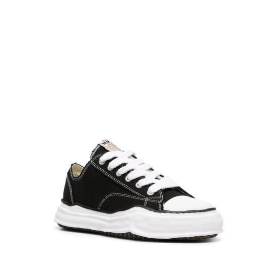 26SS 메종 미하라 야스히로 피터슨 OG 솔 캔버스 로우 A01FW702 BLACK - MAISON MIHARA YASUHIRO