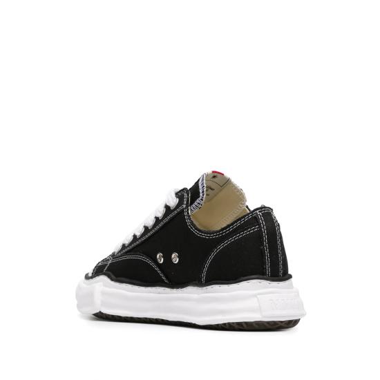 26SS 메종 미하라 야스히로 피터슨 OG 솔 캔버스 로우 A01FW702 BLACK - MAISON MIHARA YASUHIRO