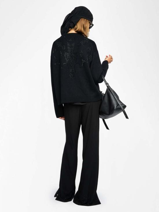  자딕앤볼테르 스웨터 Zadig & Voltaire Markuz 캐시미어  블랙 - ZADIG & VOLTAIRE