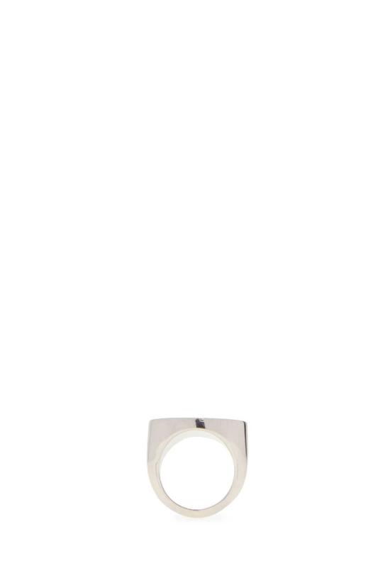  MM6 메종마르지엘라 반지 Mm6 Maison Margiela 실버 메탈 링 Spill Polished Palladio