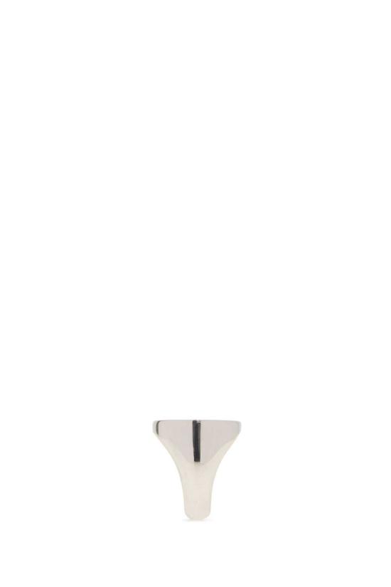  MM6 메종마르지엘라 반지 Mm6 Maison Margiela 실버 메탈 링 Spill Polished Palladio - MM6 MAISON MARGIELA