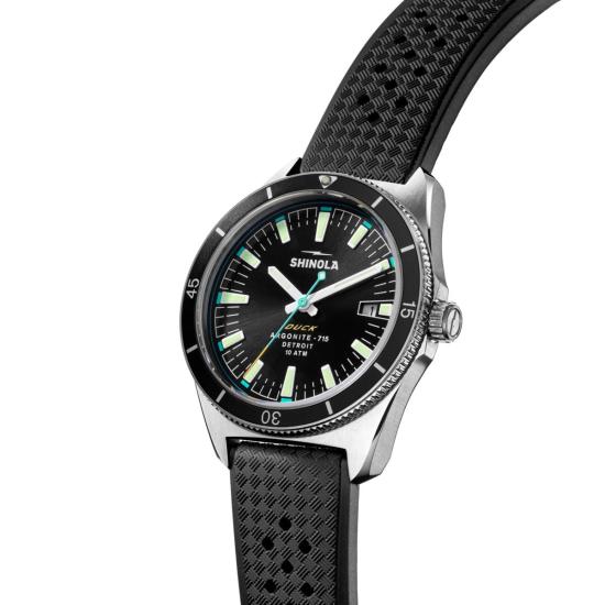  시놀라 손목시계 신올라 덕 워치 블랙 - SHINOLA