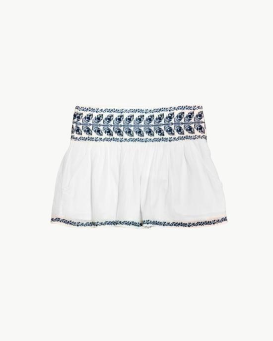  이자벨마랑 숏 스커트 Isabel Marant Picadilia 미니 스커트 Ecru/블루