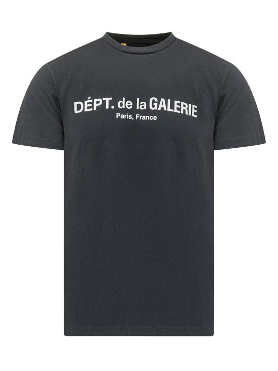 26SS 갤러리 디파트먼트 반팔 티셔츠 TOP036 WASHED BLACK DOM