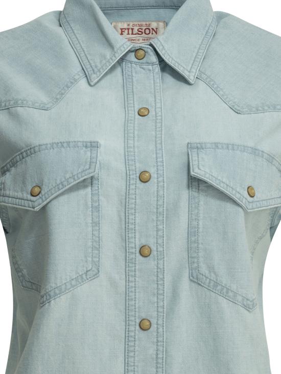 26SS 필슨 블라우스/셔츠 FWCAM0017W0131482 Light blue - FILSON