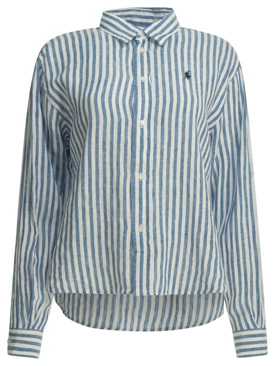 26SS 폴로 랄프로렌 블라우스/셔츠 2119351305031323 GALA BLUE WHITE Blue