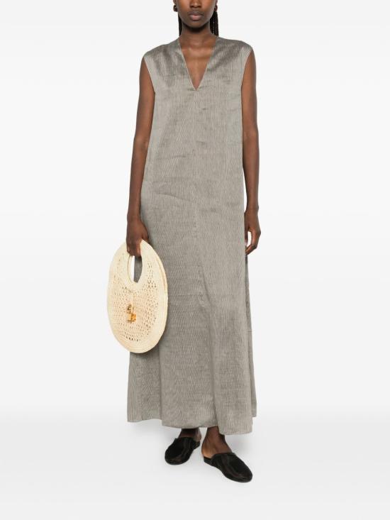 26SS 코타나 롱 원피스 A3868 GREYVISIONSTRIPES Grigio - CORTANA