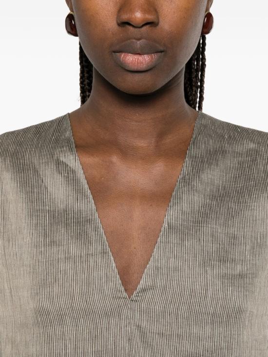 26SS 코타나 롱 원피스 A3868 GREYVISIONSTRIPES Grigio - CORTANA