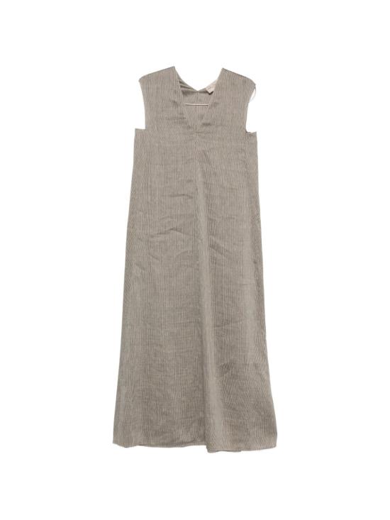 26SS 코타나 롱 원피스 A3868 GREYVISIONSTRIPES Grigio