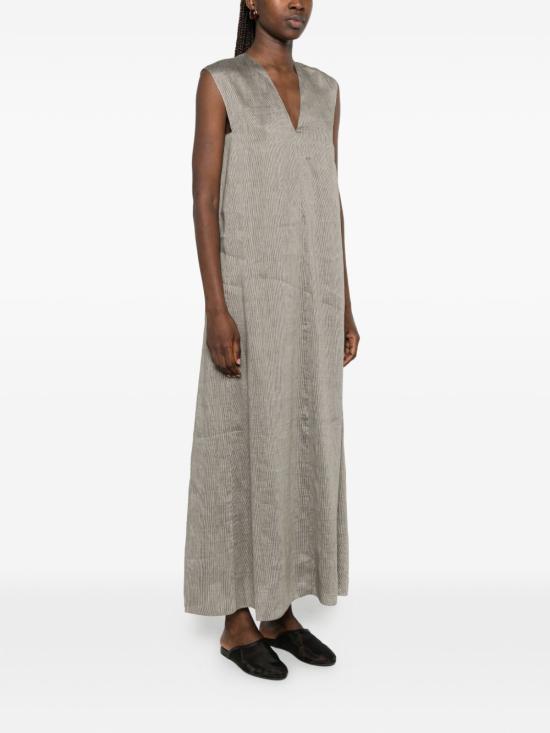 26SS 코타나 롱 원피스 A3868 GREYVISIONSTRIPES Grigio - CORTANA