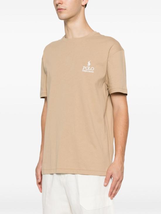26SS 폴로 랄프로렌 반팔 티셔츠 710981136 502 Beige - POLO RALPH LAUREN
