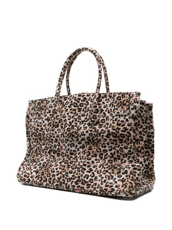 26SS 시크릿 폰 폰 토트백 GRACECANVASL LEOPARD Brown - SECRET PON PON