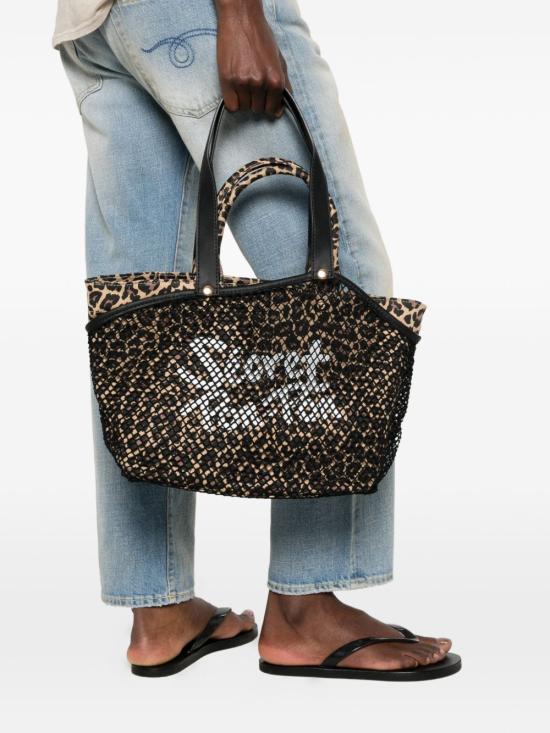 26SS 시크릿 폰 폰 숄더백 CITYTOTEM LEOPARD Brown - SECRET PON PON