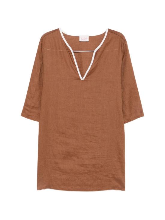 26SS 안주나 미디 원피스 CHIARAD 042 Brown