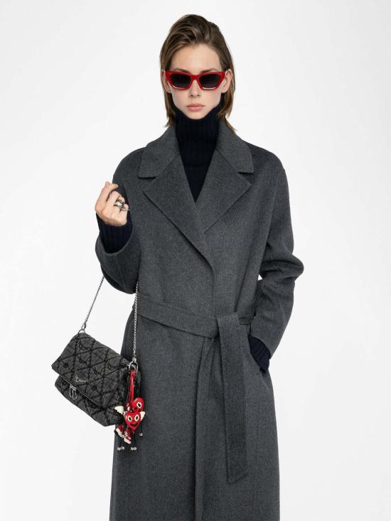  자딕앤볼테르 코트 Zadig & Voltaire 멜리  앤트러사이트 - ZADIG & VOLTAIRE