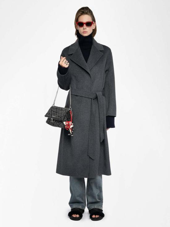  자딕앤볼테르 코트 Zadig & Voltaire 멜리  앤트러사이트 - ZADIG & VOLTAIRE