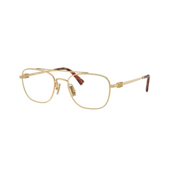 26SS 미우미우 선글라스 0Mu 51Wv 골드 마감 메탈 - MIU MIU