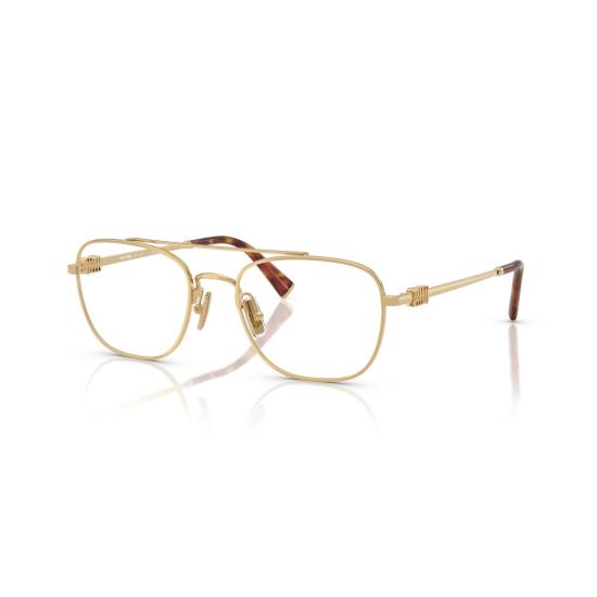 26SS 미우미우 선글라스 0Mu 51Wv 골드 마감 메탈 - MIU MIU