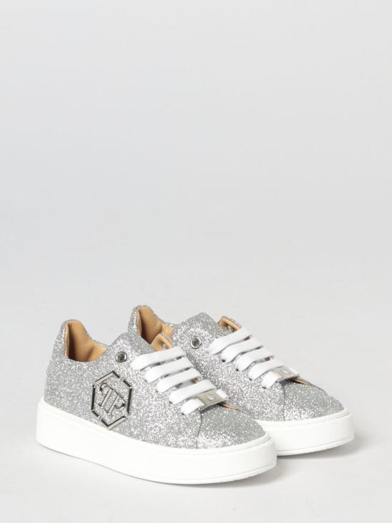 26SS [키즈] 필립 플레인 슈즈 83216 01 Silver - PHILIPP PLEIN